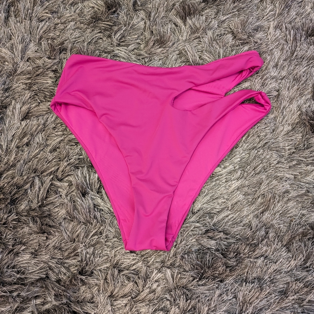 Victoria Secret cut out high waist bikini bottom, L
